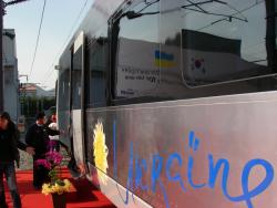 Первые поезда Hyundai «ступили» на украинскую землю