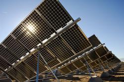 В Крыму построили еще одну солнечную электростанцию
