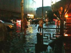 Мощные ливни затопили улицы Киева
