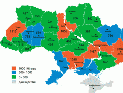 Инфографика: ОСМД в Украине в 2014году 